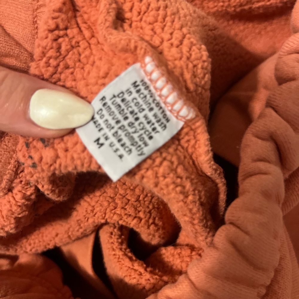 SET Active Women's orange sweat Shorts - Picture 4 of 4